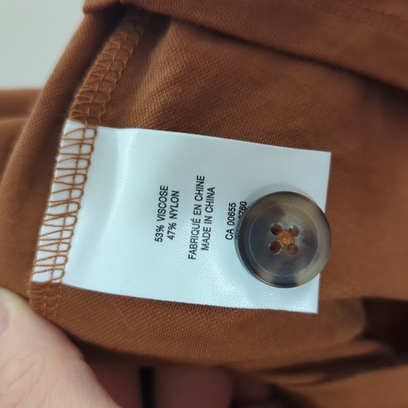 Tie front cropped blouse - Picture 3 of 4